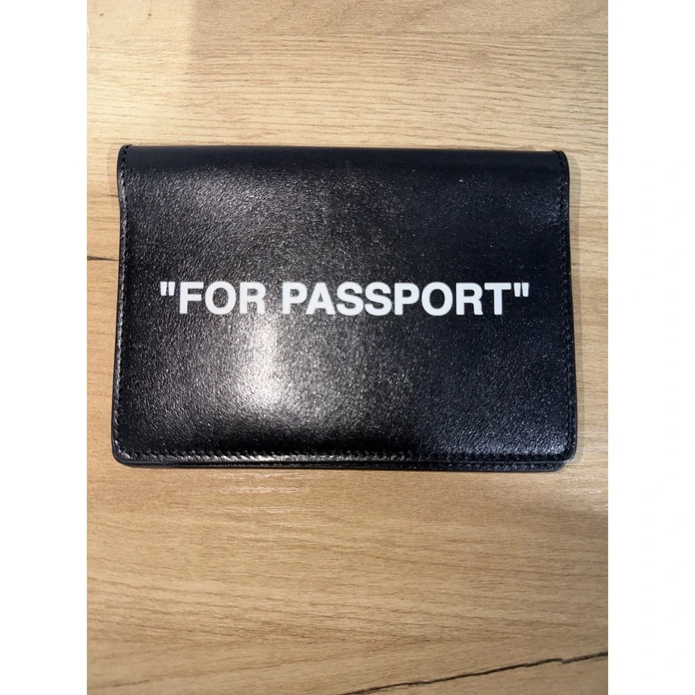 Off-White Black Leather 